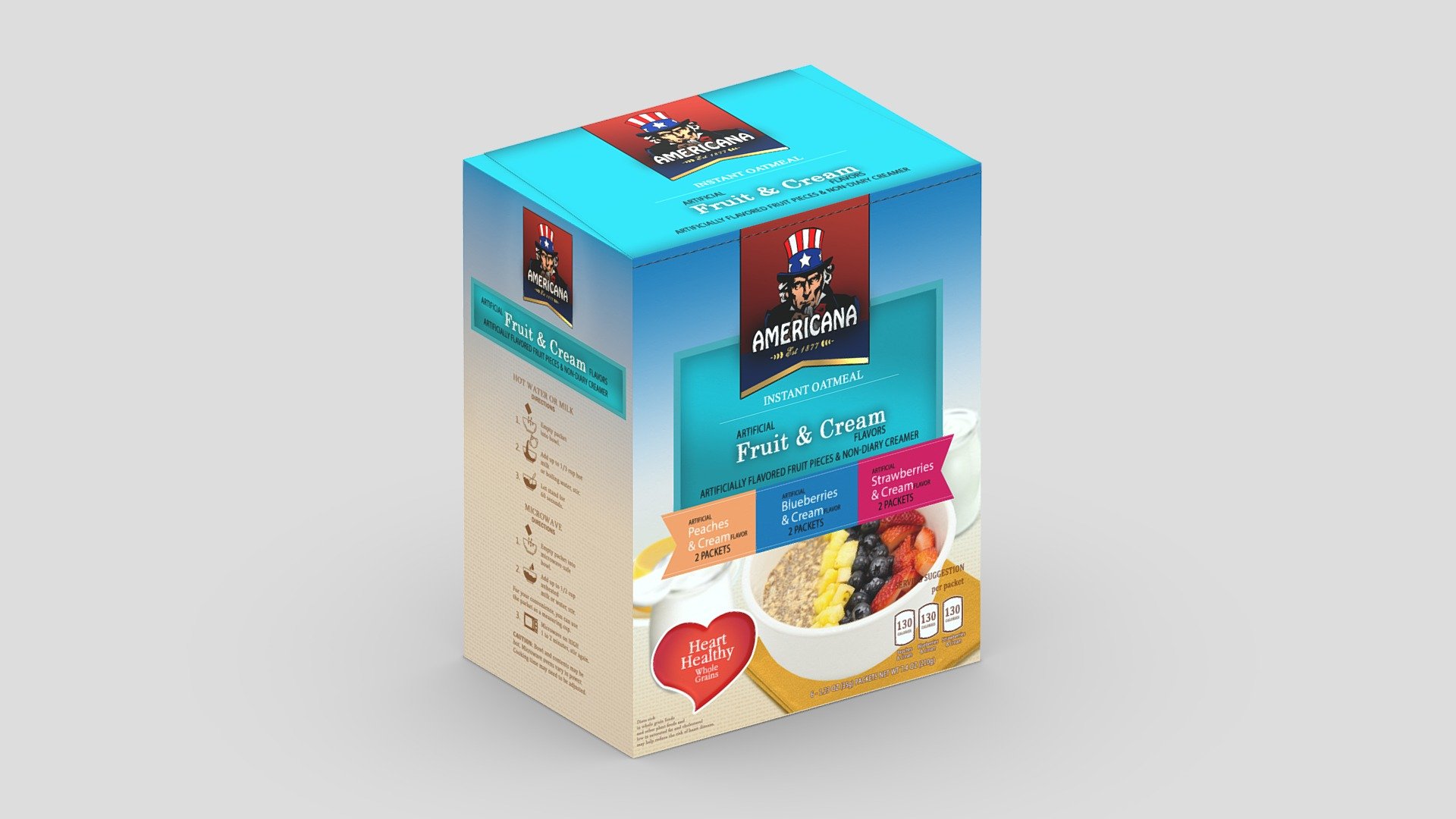 Hi, I'm Frezzy. I am leader of Cgivn studio. We are a team of talented artists working together since 2013.
If you want hire me to do 3d model please touch me at:cgivn.studio Thank you! - Supermarket Instant Oatmeal Low-poly PBR - Buy Royalty Free 3D model by Frezzy3D 3d model