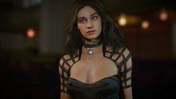 Anya as Yennefer body, anatomy, , dress, , , woman, sorceress, anya, witcher, witcher3, yennefer, girl, blender3d, witch, female, magic, noai, chalotra, anyachalotra, vengerberg