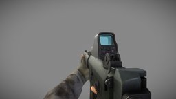 FPS Animated AK5 (Version 1) rifle, fps, shooter, firearm, firearms, rifles, ak5, weapon, game, weapons, animated, gun, guns, first_person, weapon_animation, automatic_carbine, noai