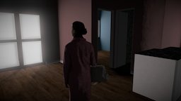 Appartment Interior appartment, people, baked, optimized, blender, home, interior