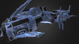 GF-39 Naga star_conflict, gameart, scifi, spaceship