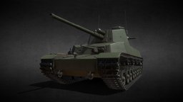 Type 5 Chi-Ri (IJA Medium Tank) ww2, 4k, tank, worldwar2, highquality, 4ktextures, gamereadymodel, mediumtank, japanese-tank, gamereadyasset, 4ktexture, 4096x4096, 4k-textures, substancepainter, blender, blender3d, gameready, japanese, 4k-texture, gamereadyasset3d, imperialjapan, japanese-ww2, imperial-japanese-army