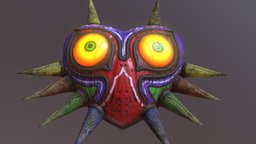 Majoras Mask legend, link, nintendo, mask, majora, majorasmask, wood, zelda