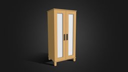 Props ikea, 3dcoat, furniture, wardrobe, props, 3d-coat