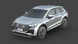 Audi Q4 e-tron modern, power, vehicles, tire, cars, suv, drive, audi, compact, hybrid, e-tron, vehicle, car, city, etron, q4, audi-etron, audi-q4