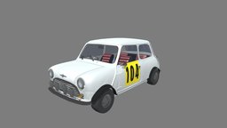 Mini Cooper automobile, antique, minicooper, classiccar, vehicle, car
