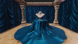 Jewelry Showcase Stage jewellery, product, area, jewelry, fashion, ornament, stage, showcase, lifestyle, podium, exquisite, substancepainter, substance, render, design, shop, environment, botique, ellegant