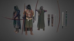 Kingdoms of Arda arrow, armor, bow, lotr, lordoftherings, quiver, bannerlord, rangers, kingdomsofarda, ithilien, koa, mountandblade, sword, fantasy, faramir