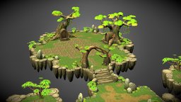 Floating Islands forest, historic, bitgem, gamedev, props, floating, dungeons, ue4, environments, islands, handpaintedtexture, landscapes, topdown, game-model, 3dfancy, low-poly-model, low-poly-art, mobilegames, fantasy-gameasset, low-poly-game-assets, modelgame, low-poly-blender, fantasygameasset, mobile-game, topdowngame, fbx-mesh-freemodel-low-poly-model, handpainted, low-poly, lowpoly, hand-painted, gameasset, gamemodel, fantasy, handpainted-lowpoly, gameready, forestpack, fantasymodel, topdownview, topdownassets