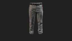 Military Trousers (White) 