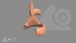 Figura humana de barro cocido prehispanica, torso, escultura, prehispanic, terracota, arqueologia, arqueology, historia, prehistoria, grancanaria, prehistory, galdar, figurativesculpture, figurahumana, history, artemueble, cuevapintada, historiadecanarias, historical-arqueology, barrococido