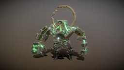 Inscribed Elemental rpg, rocks, spell, fbx, enemy, minerals, roguelike, elemental, idle, substancepainter, substance, character, game, blender, lowpoly, blender3d, gameart, gameasset, animation, stylized, animated, fantasy, rock, magic