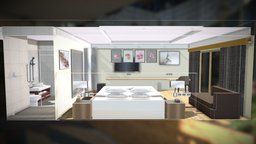 Hotel standard single room room, hotel, standard, single