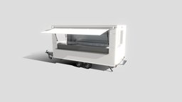 Food trailer Large Category (4.5m x 2.25m) food, trailer, drinks, foodtruck, construction-vehicles, foodtrucks, foodtralier
