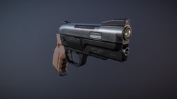 DEW 2119 (Runner) police, cyberpunk, firearm, pistol, bladerunner, 2019, deckard, thatgun