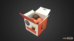 [Game-Ready] Coffee Capsule Box drink, tea, coffee, ar, photogrametry, fbx, realistic, realism, 3dscaning, nescafe, realitycapture, 3dscan, 3dmodel, dolcegusto, noai