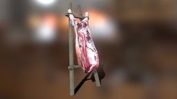Rack of lamb rack, medieval, lamb