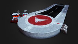 Nod Airstrip vray, commandandconquer, substancepainter, 3dsmax