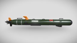 Remus 100 V3 underwater, remote, 100, commercial, unmanned, sonar, substancepainter, substance