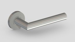 Julian Satin Stainless Steel Door Handle office, room, modern, plate, exterior, element, key, lock, module, classic, handle, metal, part, minimalist, fittings, locking, knob, levers, design, house, wood, building, plastic, interior, door