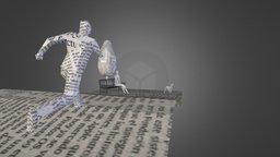 Paper Run lightwave, paper, lightwave3d, render