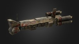 Lok Transport jedi, starship, starfighter, lok, substancepainter, lowpoly, starwars, gameasset, spaceship