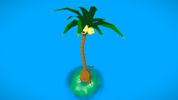 Exeggutor Pokémon Sun & Moon moon, pokemon, nintendo, mudbox, sun, gamefreak, alola, exeggutor, exeggutoralolan, exeggutoralola, exeggutor3d, exeggcute, alolan, maya, cartoon, lowpoly, animation