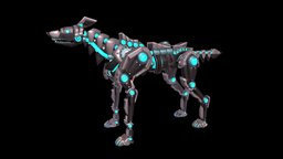 Mecha Dog dog, mech, fps, mecha, zoids, animal, wolf, rogue