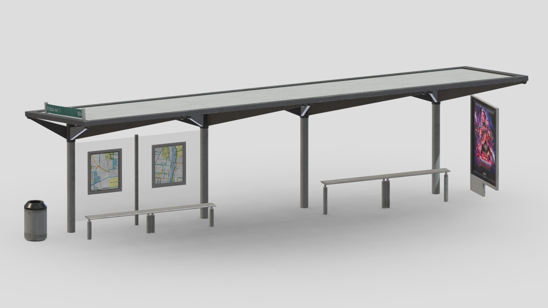 Hi, I'm Frezzy. I am leader of Cgivn studio. We are a team of talented artists working together since 2013.
If you want hire me to do 3d model please touch me at:cgivn.studio Thanks you! - Bus Stop 05 Low Poly Realistic - Buy Royalty Free 3D model by Frezzy3D 3d model