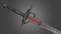 Deadland Series_12_Constantine italy, conan, claymore, elegant, weapon, pbr, deadland