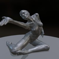 Irina 24 06 , female, zbrush, sculpture