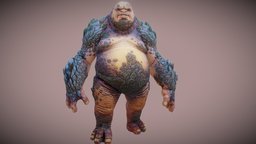 Granite Goliath film, anatomy, topology, demon, basemesh, elf, creepy, wyvern, nightmare, pixar, sketch, vr, bitgem, hydra, disney, boss, print, realistic, ghoul, poseidon, scavenger, illustration, fan-art, cellshading, hairy, printready, greek-mythology, substancepainter, handpainted, blender, pbr, lowpoly, bust, zbrush, stylized, fantasy, dragon, anime, sculpture, "mythological-creature", "fridaynightfunkin", "pose-ready"