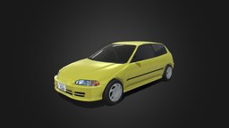 1991 Honda Civic EG6 cars, honda, civic, jdm, estilo, eg6, vehicle, car, japanese, vehilce