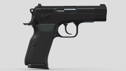 Tanfoglio T95 High-poly Subdivision rifle, grenade, assault, high, soldier, revolver, army, handgun, carbine, generic, semi, long, submachine, defense, equipment, firearm, vr, bullpup, ar, firearms, automatic, machine, battle, pistol, sniper, launcher, personal, semi-automatic, weapon, asset, game, 3d, low, poly, military, shotgun, gun, gear, war, "light", "multiple-barrel"