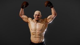 Pugile (Boxer) fight, boxer, character, bust, sculpture
