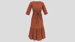 Woman Dress 02 PBR Realistic office, bed, clothes, designer, dress, woman, marvelous, dresses, apparel, character, girl, asset, game, 3d, home, clothing, lady, marveousdesigner