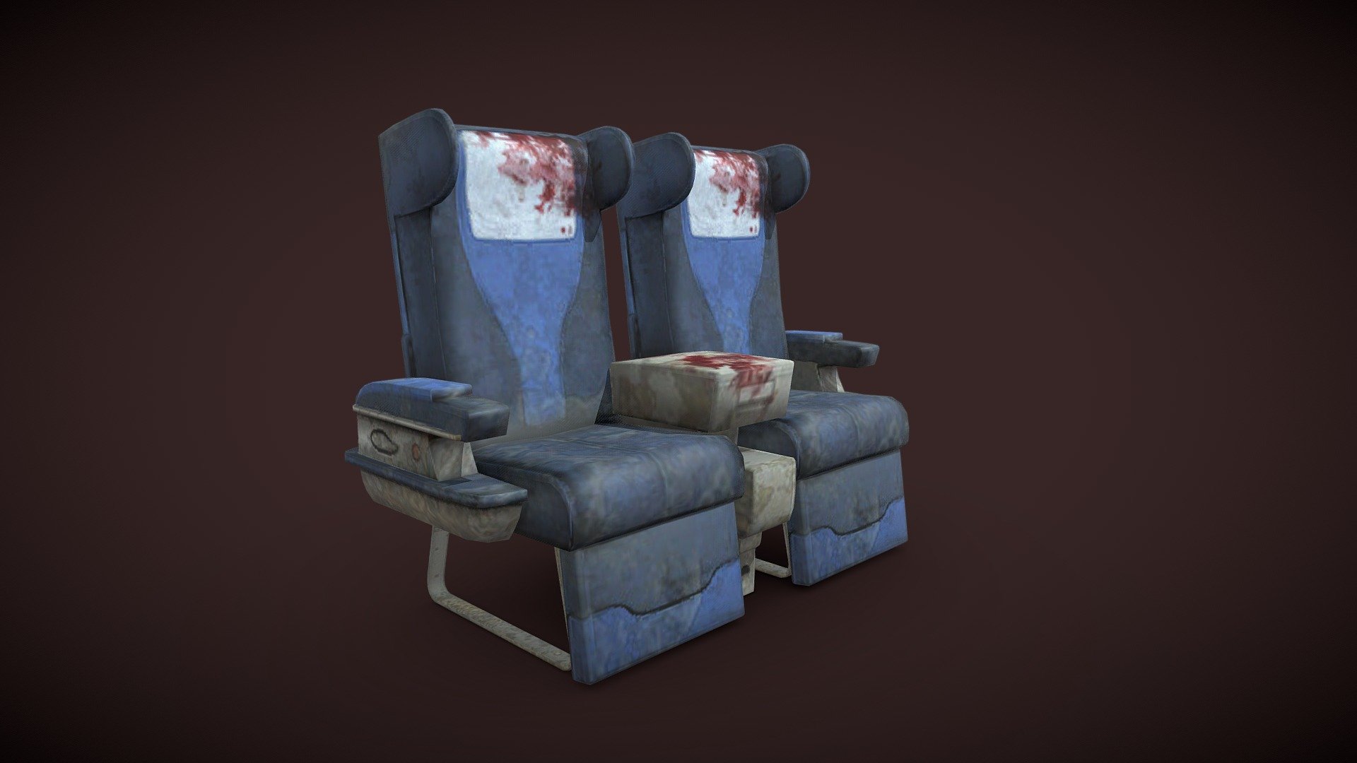 Airplane Seats - 3D model by ANAS AZIZ KHAN (@anasazizkhan) 3d model