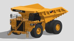 Caterpillar 797 wheel, truck, dump, trucks, mechanical, heavy, class, semi, mod, 797f, vr, ultra, ar, modding, giant, machine, united, duty, engines, states, dumptruck, belarus, tone, minning, biggest, 400, haul, powertrain, asset, game, 3d, vehicle, low, poly, car, engineering, construction, industrial, off-highway, "two-axle"