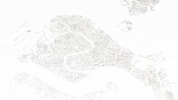 VENICE CITY 3D landscape, buildings, urban, print, print-3d-design, 3dprint, architecture, model, city