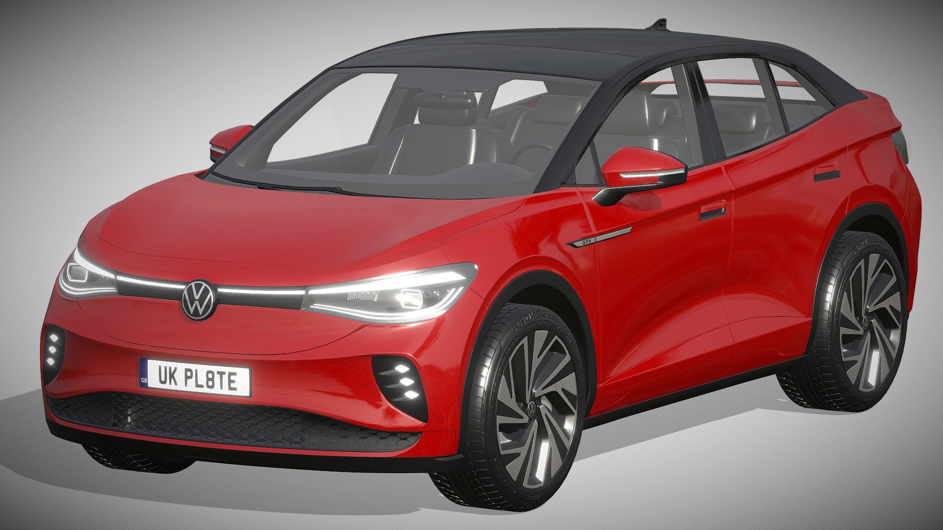 Volkswagen ID5 GTX 2022

https://www.volkswagen.de/de/modelle/id5-gtx.html

Clean geometry Light weight model, yet completely detailed for HI-Res renders. Use for movies, Advertisements or games

Corona render and materials

All textures include in *.rar files

Lighting setup is not included in the file! - Volkswagen ID5 GTX 2022 - Buy Royalty Free 3D model by zifir3d 3d model
