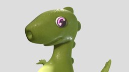 Dino Cartoon cute, kids, dinossaur, character, cartoon, animal