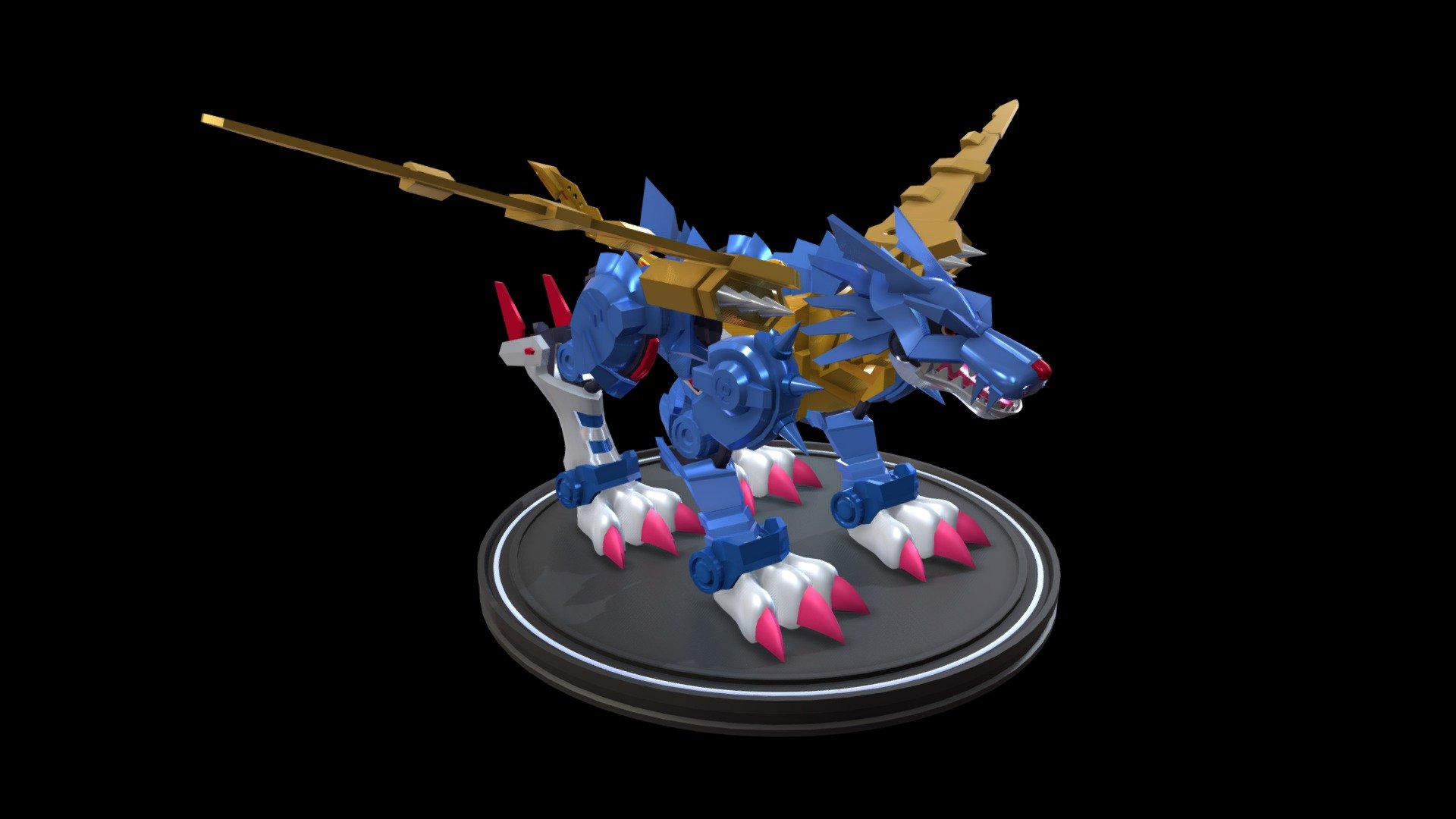 Based on the concept from Bandai Spirits

Concept: Bandai Spirits

More from me:
https://www.behance.net/jonavargas
https://www.instagram.com/jonavargas__/ - Digimon MetalGarurumon Amplified v1 - Buy Royalty Free 3D model by johnyvrvr93 3d model