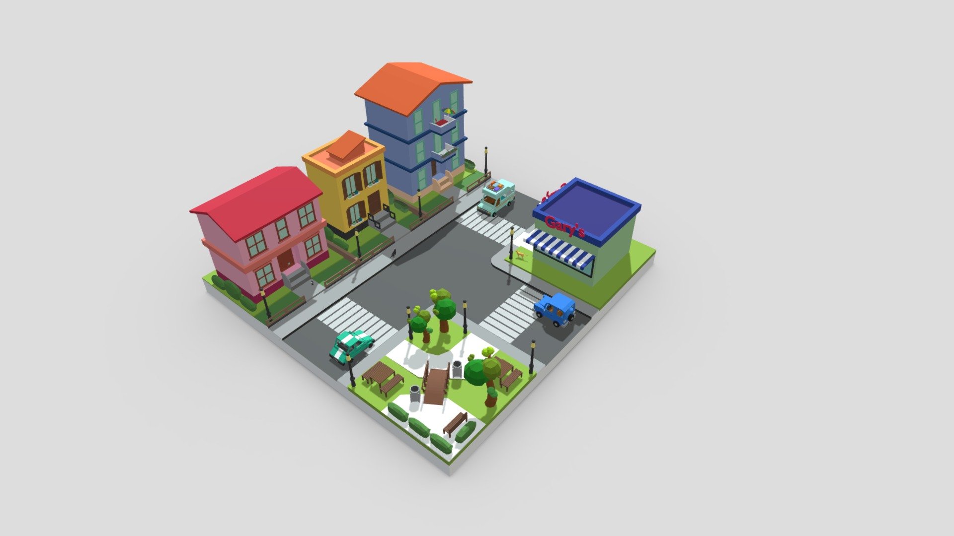 Low Poly Town

Modeled with Blender

Thank you for the cat model @volkanongun =) - Low Poly Town - 3D model by berilbasak (@berilbaska) 3d model