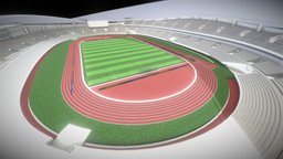 Football Soccer stadium stadium, bench, football, other, sitting, architectural, league, equipment, player, soccer, arena, olympic, pitch, championship, goal, tribune, chair, goalhall, seatinggoal, sportstairs