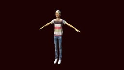 Dennis the Menace TV Character 1960s tv, boy, 8, 7, child, dennis, fbx, teen, the, show, celebrity, blonde, 1950s, 1960s, shows, menace, cc3, iclone, cc-character, television-set, character, game, rigged, cc4