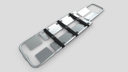 Scoop Stretcher trolley, bed, ambulance, clinic, patient, scoop, service, emergency, hospital, first, science, medicine, medic, rescue, stretcher, ems, mobile, medical