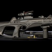 CX4 Storm chamferzone, substancepainter, weapon, 3dsmax, hardsurface