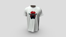 Tee 3D Cloth Design virtual, cloth, textile, jacket, top, new, tee, obj, fbx, df, making, apparel, tops, gltf, design, free, clothing, topdesign