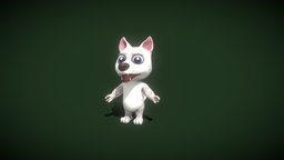 Cartoon White Wolf Animated 3D Model beast, toon, wild, mammal, predator, wild-beast, cartoon-character, stylized-wolf, canis-lupus, cartoon, creature, animal, stylized, animated, wolf, rigged, white-wolf, cartoon-wolf, bipedal-wolf, cartoon-white-wolf, cartoon-polar-wolf, cartoon-arctic-wolf, stylized-arctic-wolf, stylized-white-wolf, stylized-polar-wolf