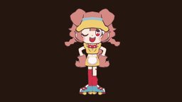 Doggy gods Street cute, anime-character, vtuber, inugami, anime, hololive, korone